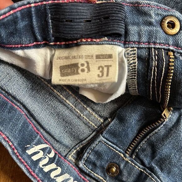 Crazy 8 Jeans 3T Skinny Jeans cotton adjustable waist  denim spring summer - Picture 4 of 6